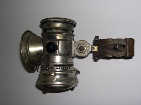 Bicycle Jeweled Oil Light SEARCH LIGHT Bridgeport Brass Company