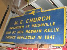 Church Monument Sign