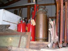 Antique fire extinguishers