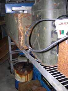 Antique Military Cans Trunk